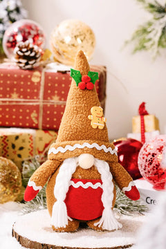 2-Pack Christmas Gingerbread Gnomes Trendsi