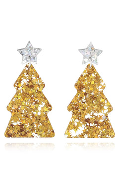 Christmas Tree Acrylic Earrings - Florida Guy