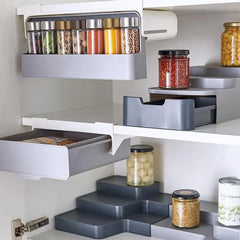 Kitchen Self-Adhesive Wall-Mounted Spice Organizer Zendrop