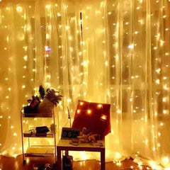 Christmas Lights Curtain Garland Florida Guy