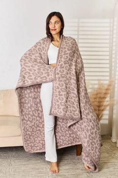 Cuddley Leopard Decorative Throw Blanket - Florida Guy