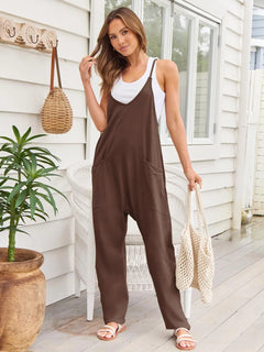 V-Neck Spaghetti Strap Jumpsuit - Florida Guy