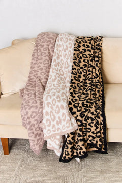 Cuddley Leopard Decorative Throw Blanket - Florida Guy