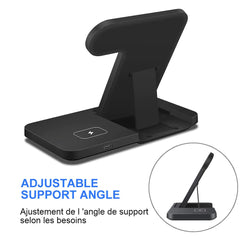 3in1 Wireless Fast Charger Dock Station Zendrop