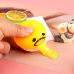 Squishy Puking Egg Yolk Stress Ball - Florida Guy