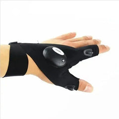 Flashlight Fingerless Glove Florida Guy