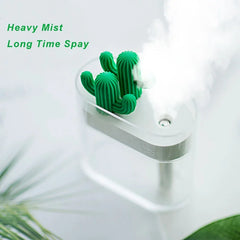 Ultrasonic Air Humidifier Clear Cactus Zendrop