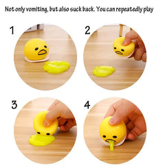 Squishy Puking Egg Yolk Stress Ball - Florida Guy