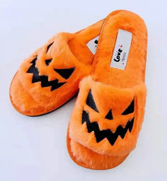 Halloween Pumpkin Slippers - Florida Guy