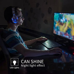 LED Light Wired Gamer Headset Zendrop