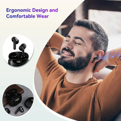 Bluetooth Earbuds Headset 5.3 Wireless Noise Cancelling TWS Trucker Waterproof Florida Guy