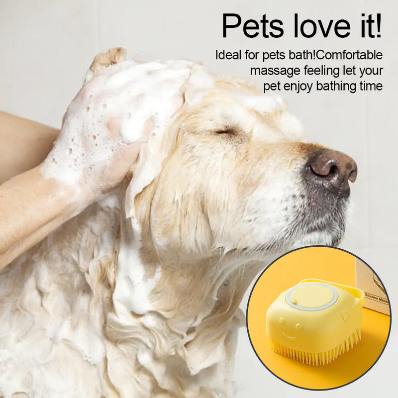 Soft Silicone Dog Brush Zendrop