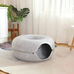 Cat Donut Bed Florida Guy